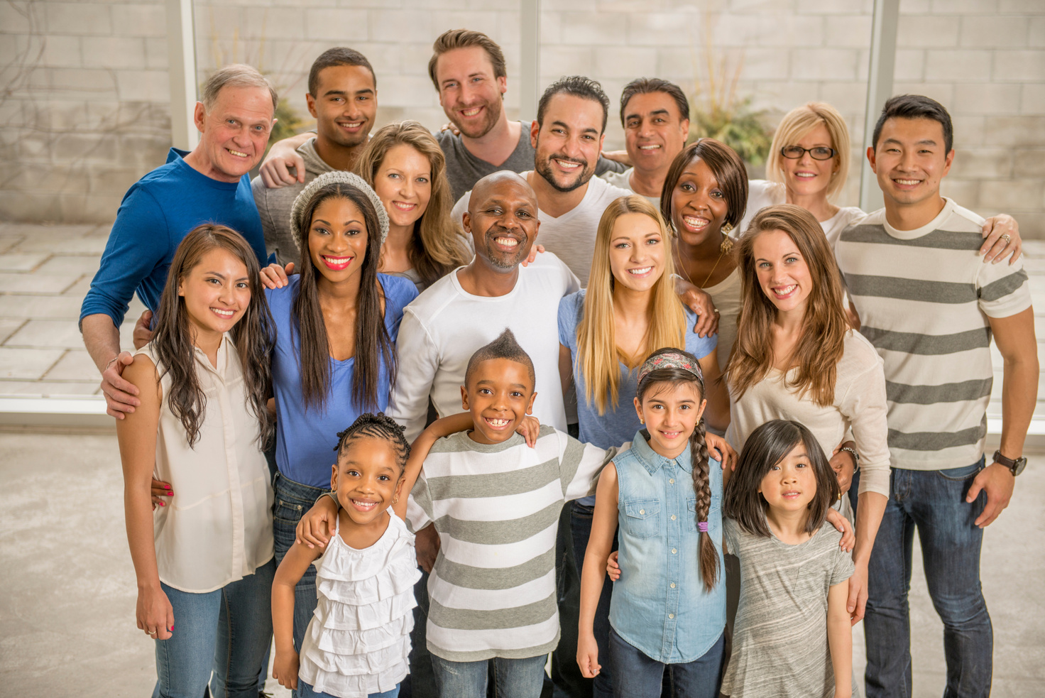 Mixed Group of Families